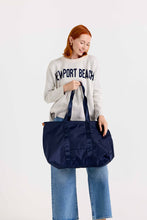 Load image into Gallery viewer, Monogrammed Packable Weekender Tote Bag