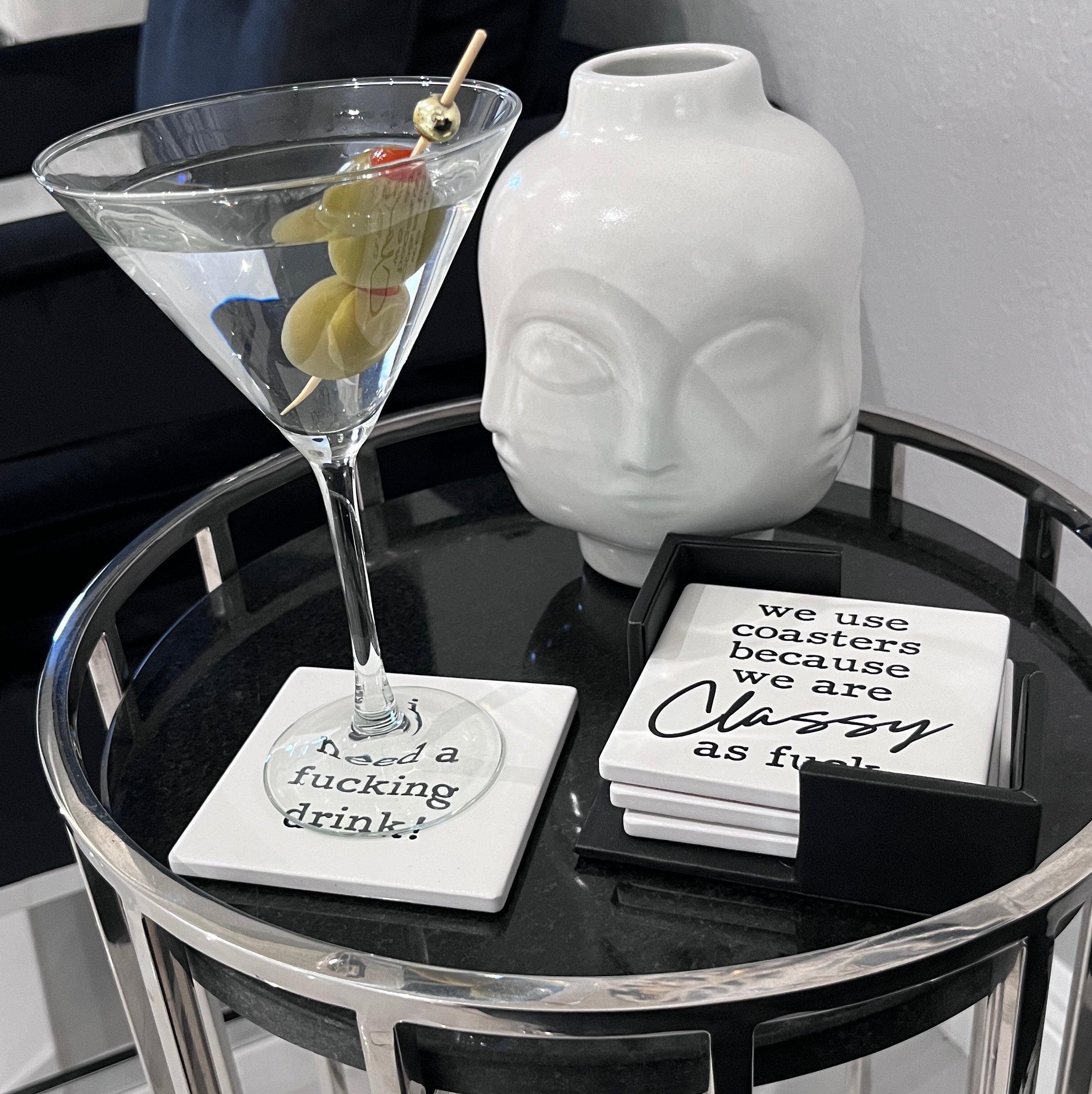 Sassy Coaster Set