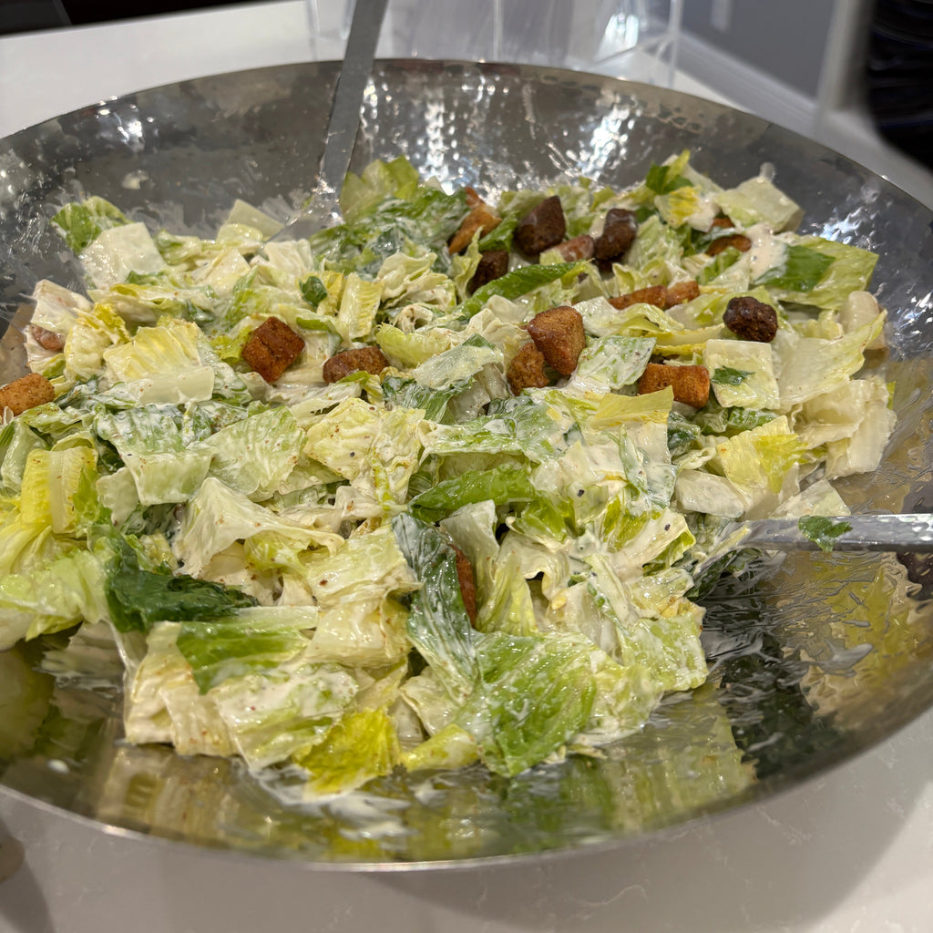Hammered Salad Bowl