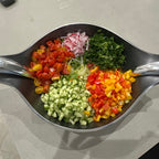 Holding Hands Salad Bowl