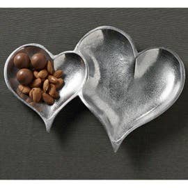 Double Heart Tray