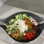 Holding Hands Salad Bowl