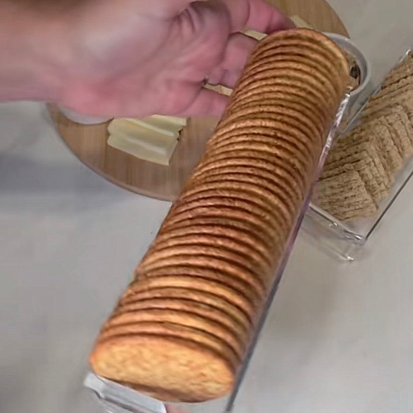 Acrylic Cracker Holders (Set of two sizes)