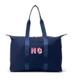 Monogrammed Packable Weekender Tote Bag