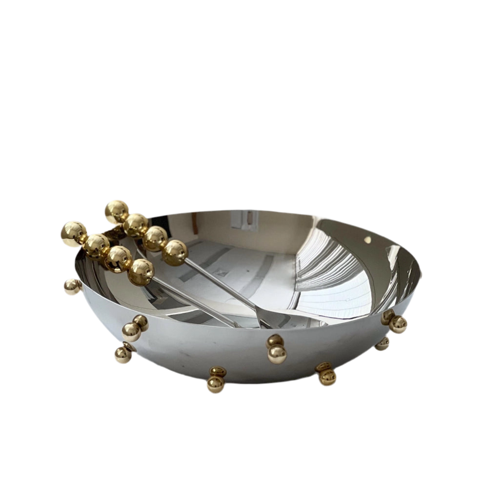 Gold Knobs Bowl