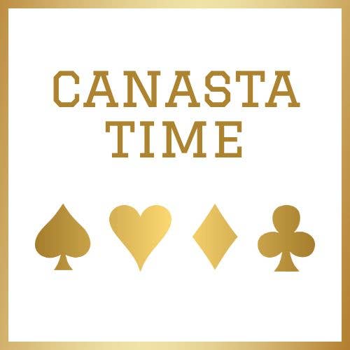 canasta cocktail napkins