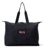 Monogrammed Packable Weekender Tote Bag