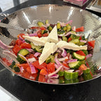 Hammered Salad Bowl