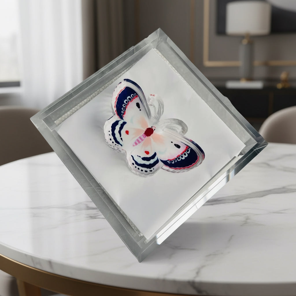 Cocktail Napkin Holder with Napkin Weight