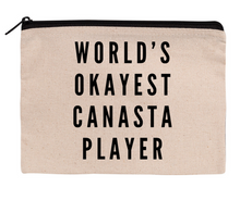Load image into Gallery viewer, Canasta Zippered Pouches
