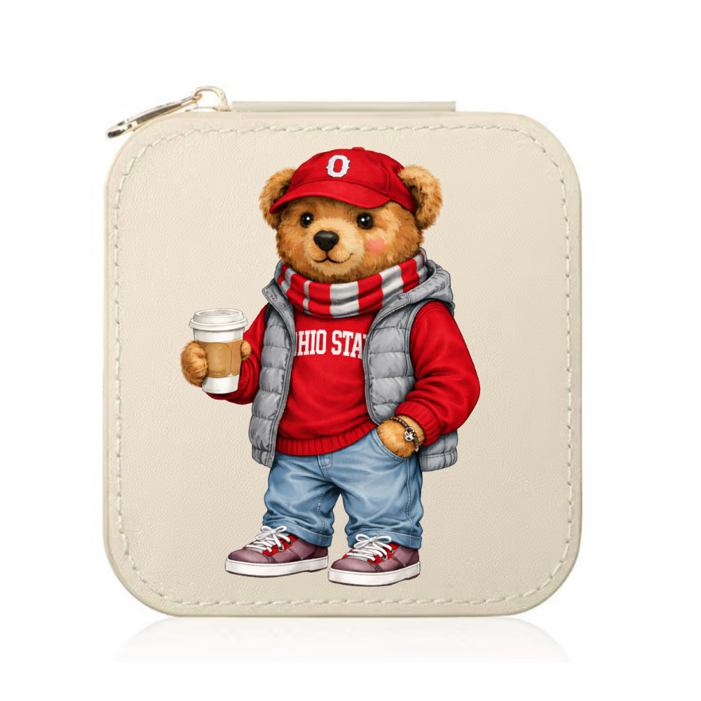 College Bear Travel Jewelry Box