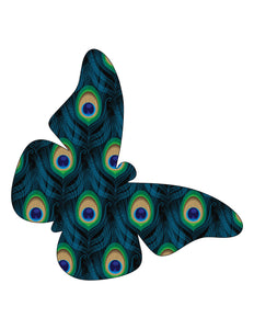 Peacock Butterfly Acrylic Block