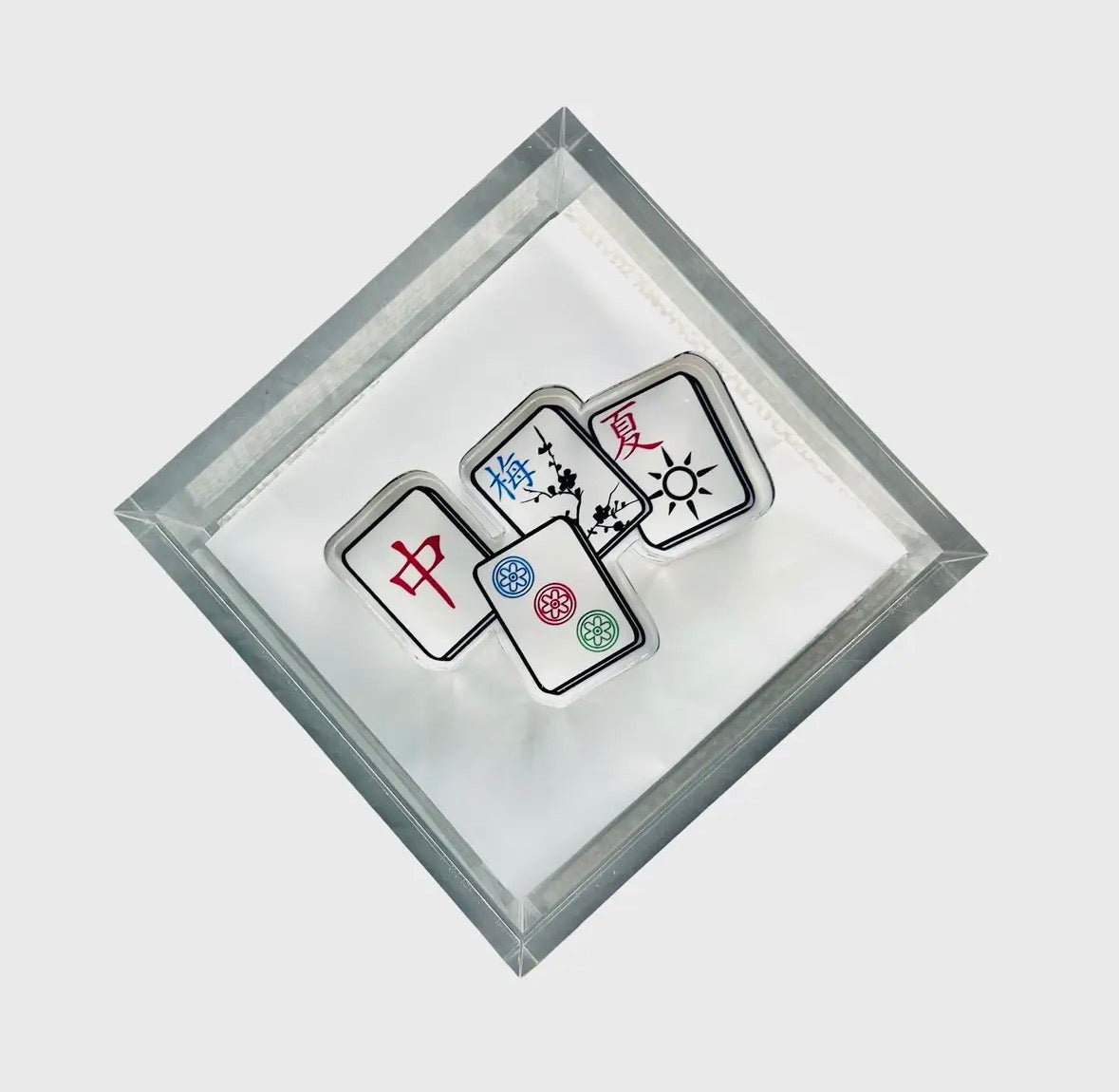 Cocktail Napkin Holder with Napkin Weight