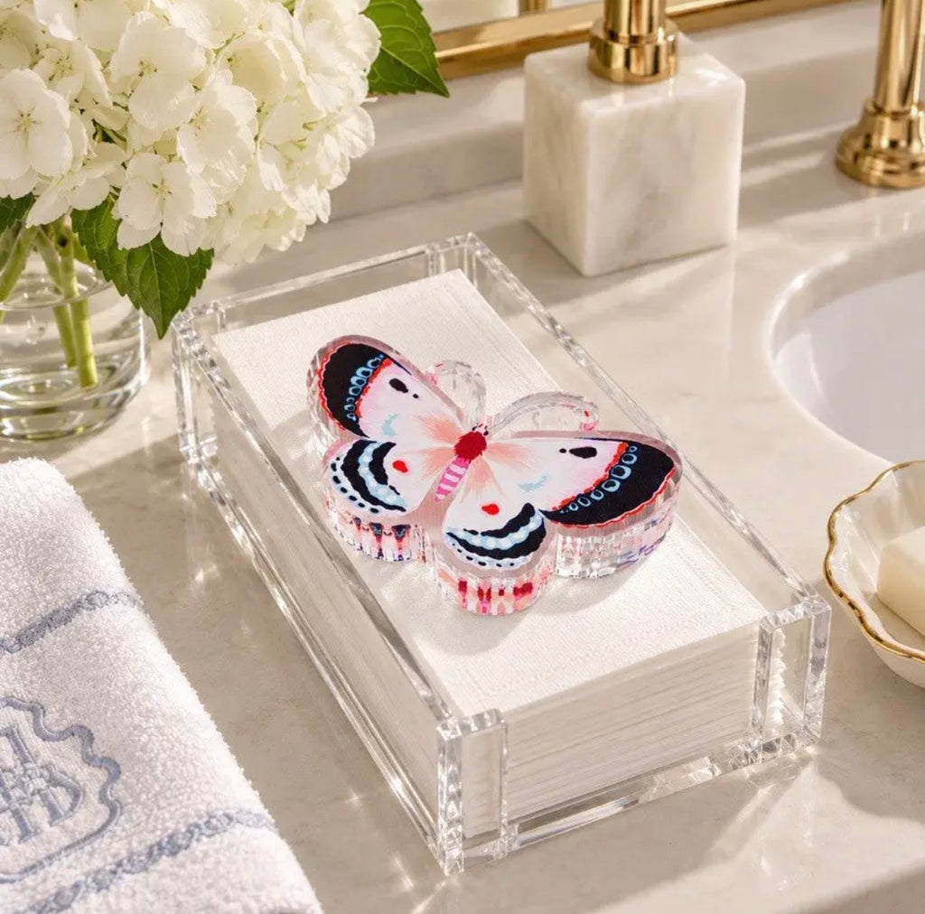 Guest Towel Napkin Holder with Napkin Weight