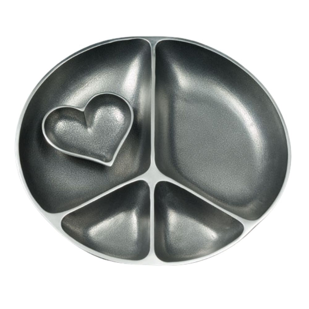 Peace and Love Serving Set