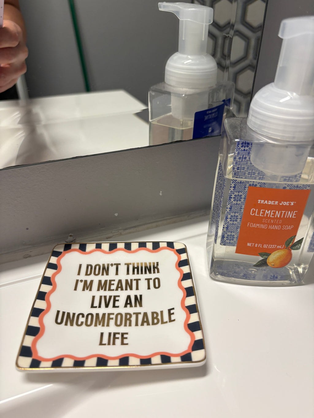 Uncomfortable Life Trinket Tray