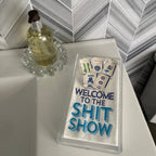 Guest Towel Napkin Holder with Napkin Weight