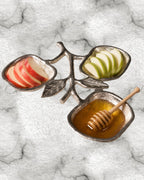 3-Section Apple Bowl