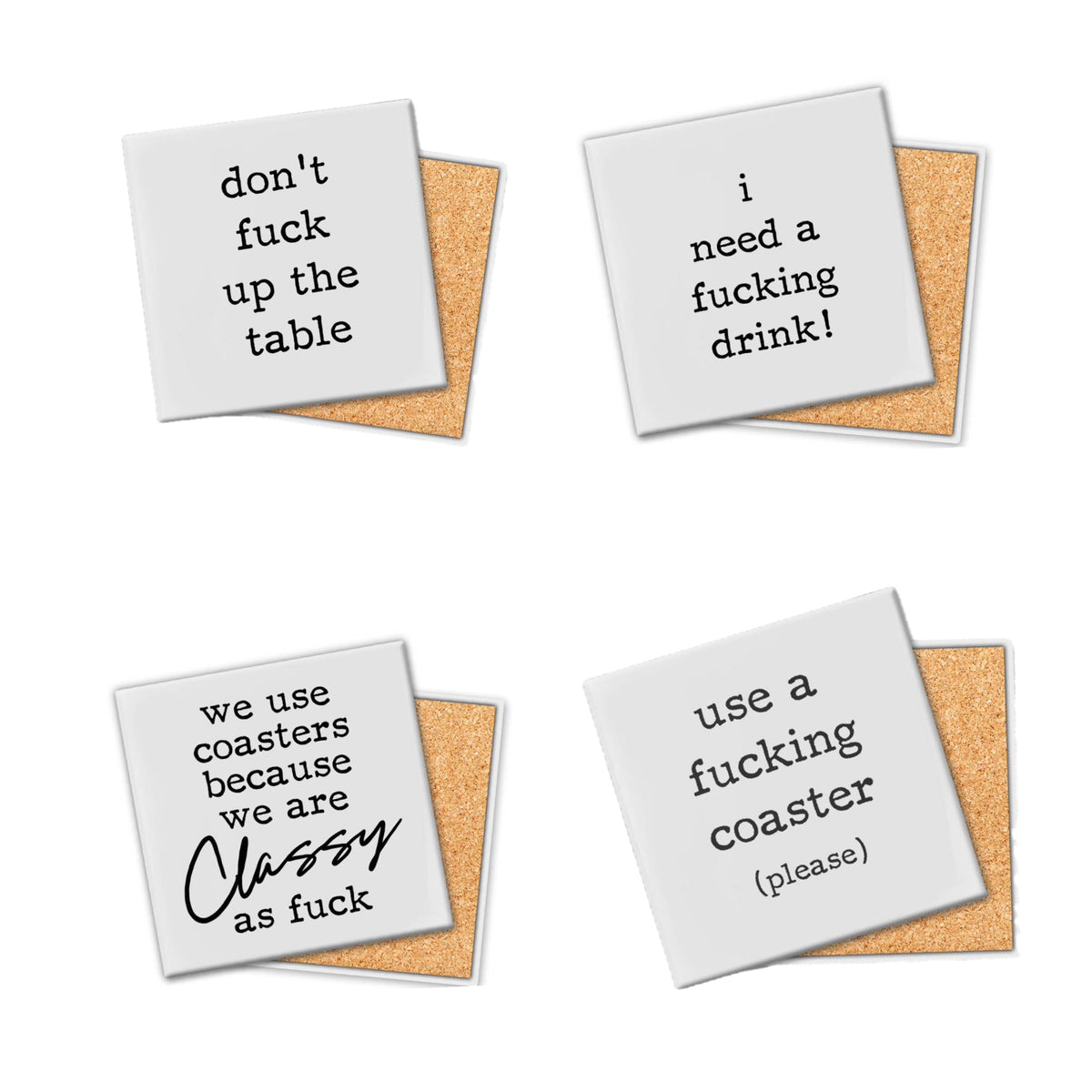 Sassy Coaster Set