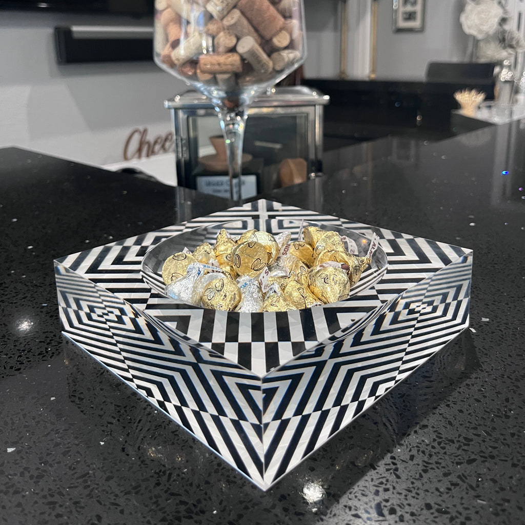 Geometric Candy Dish