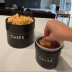 Chips and Salsa Ceramic Bowl Set