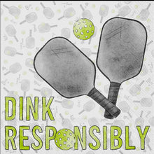 Load image into Gallery viewer, Pickleball Cocktail Napkins

