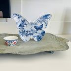 Chinoiserie Acrylic Butterfly Block