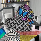 Butterfly Key Acrylic Heart Block