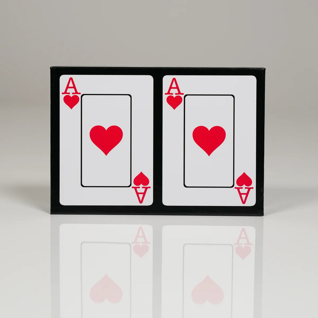 Black & White Peace PVC Plastic Playing Cards