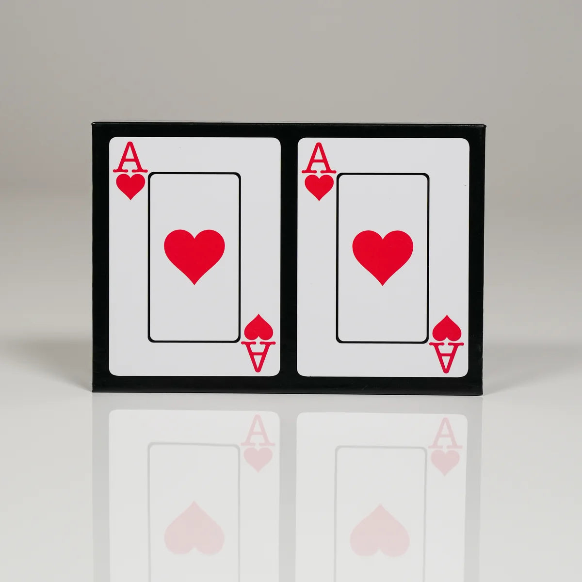 Black & White Peace PVC Plastic Playing Cards