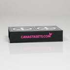 Black & White Peace PVC Plastic Playing Cards