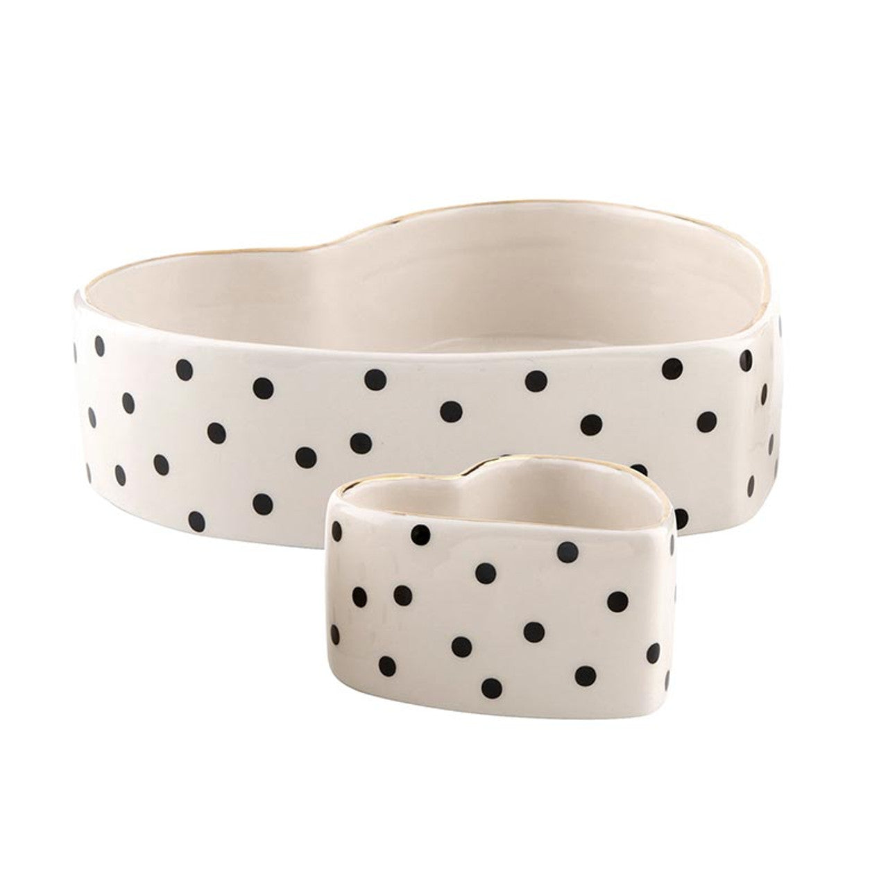 Ceramic Heart Dish Set