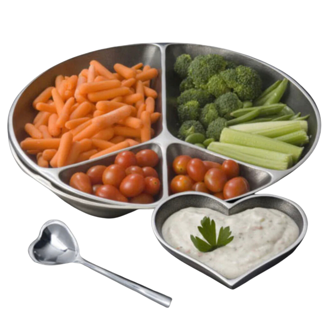 Peace and Love Serving Set