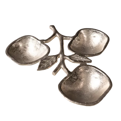 3-Section Apple Bowl