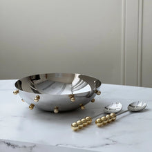 Load image into Gallery viewer, Gold Knobs Bowl
