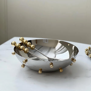 Gold Knobs Bowl