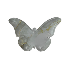 Load image into Gallery viewer, Marble Acrylic Butterfly Block
