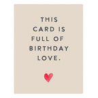 Birthday Greeting Card Set