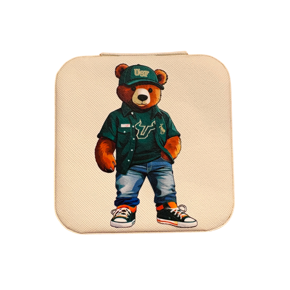 College Bear Travel Jewelry Box