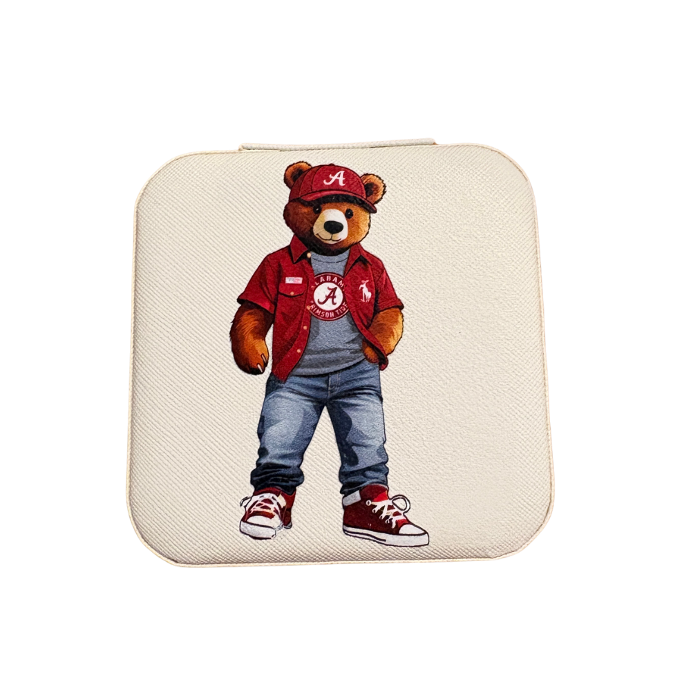 College Bear Travel Jewelry Box