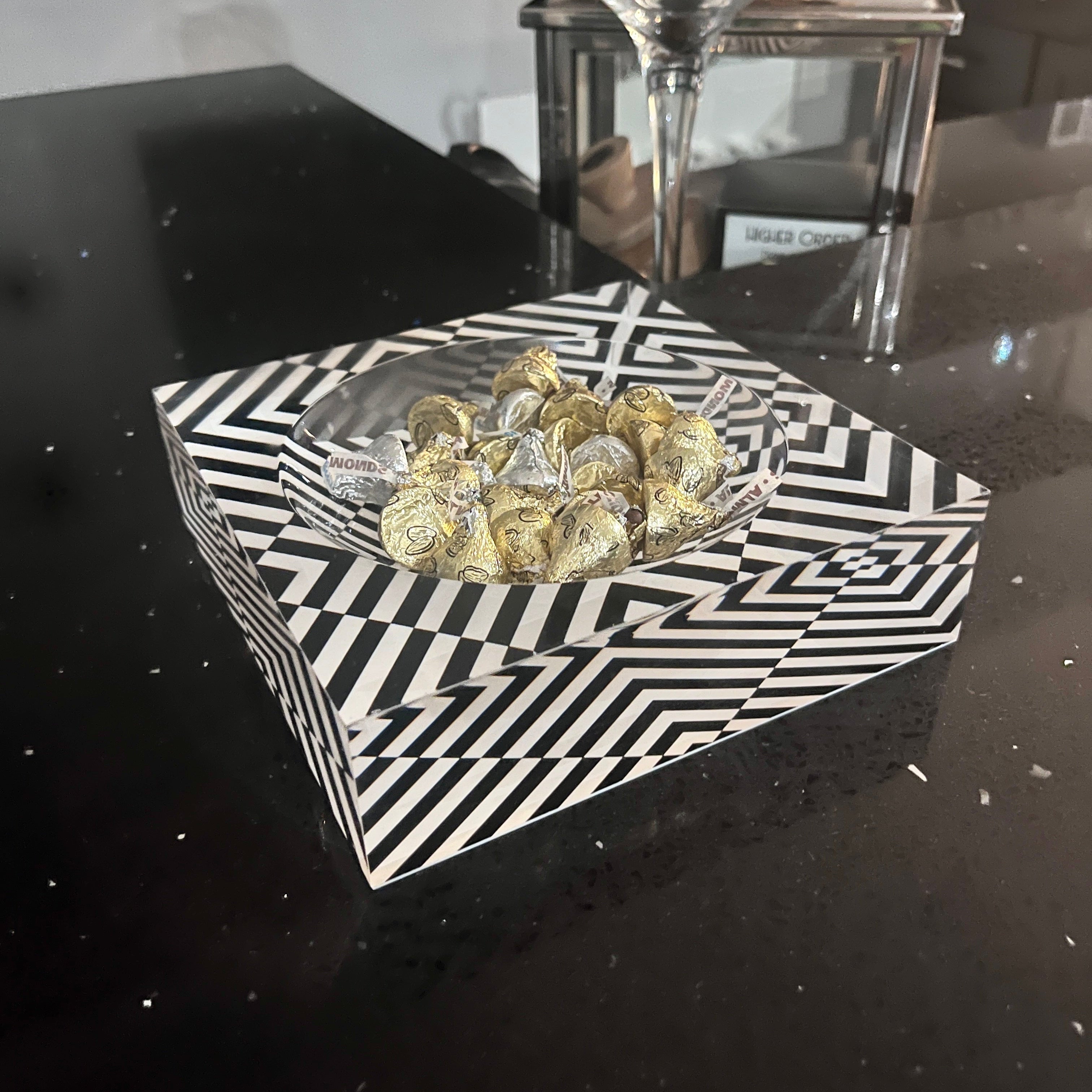 Geometric Candy Dish