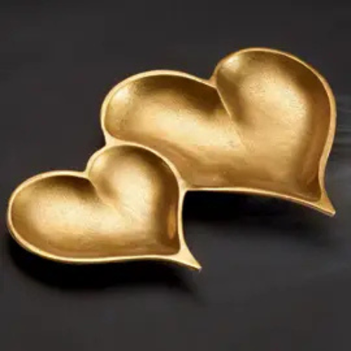 Double Heart Tray