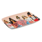 Girlfriends Ceramic Platter
