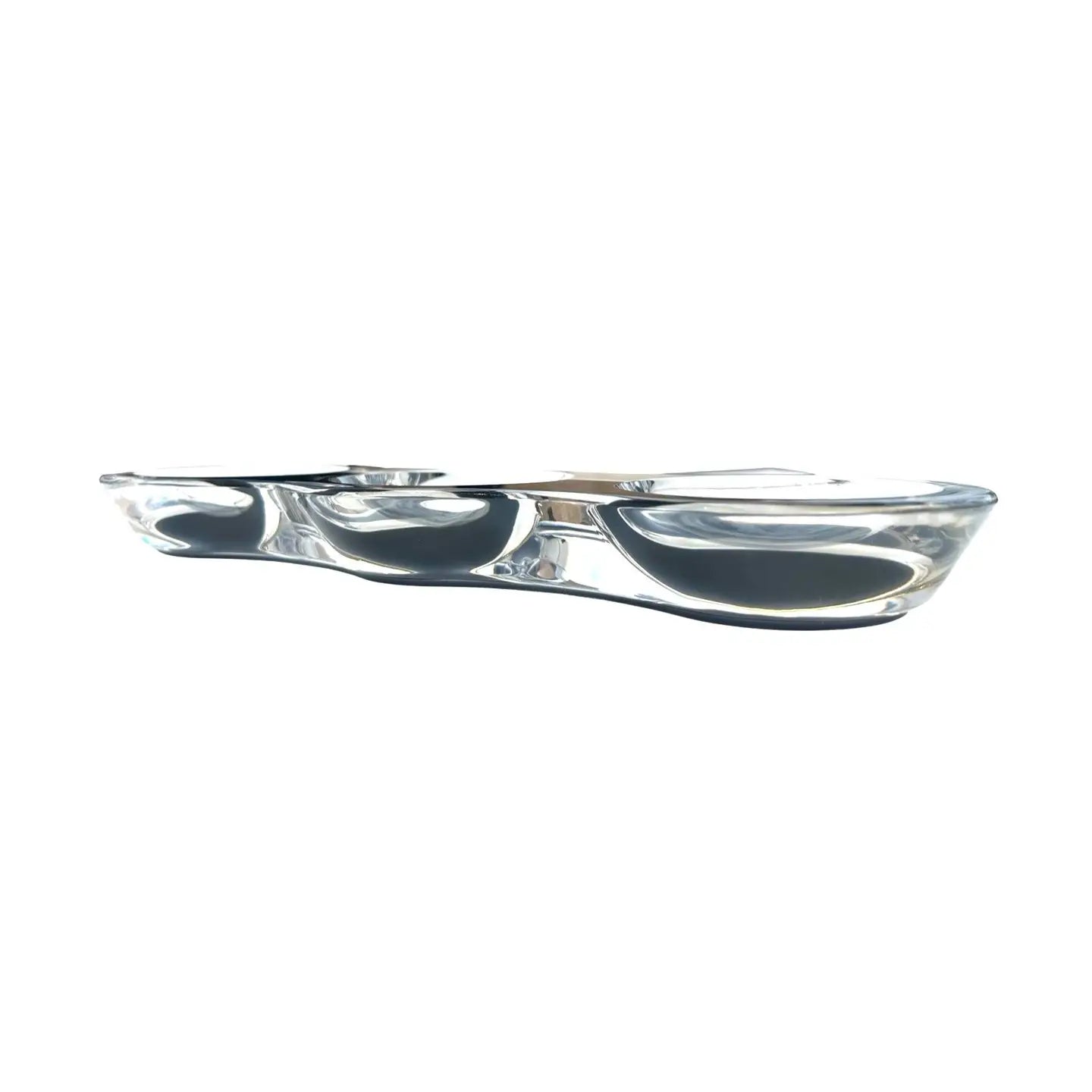 Triple Lucite Candy Bowl