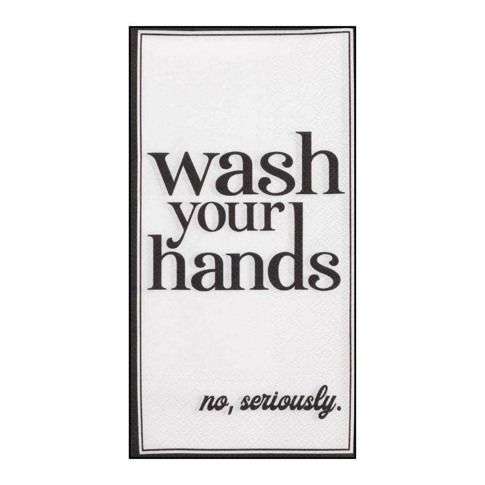 Wash Your Hands Guest Towel Napkins