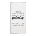 Clean Bathroom Guest Napkins