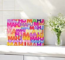 Load image into Gallery viewer, Mahjong Glass Serving Tray/ Cutting Board

