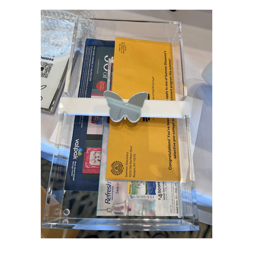 Butterfly Mail Holder