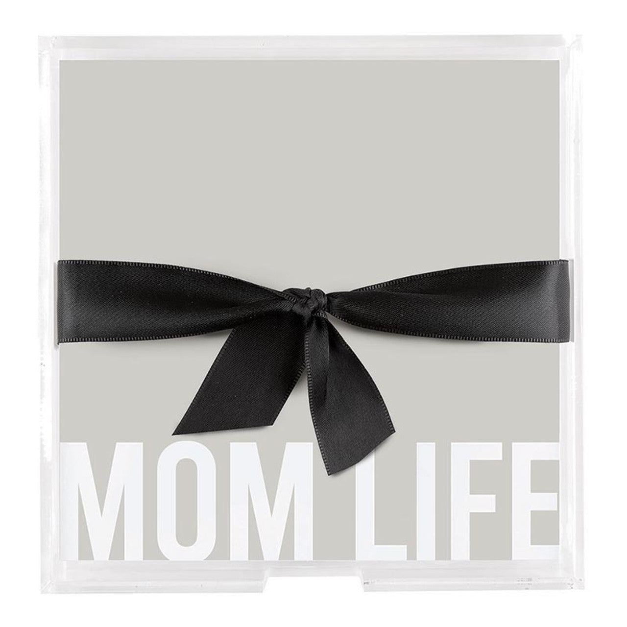 Mom Life Notepaper in Acrylic Holder