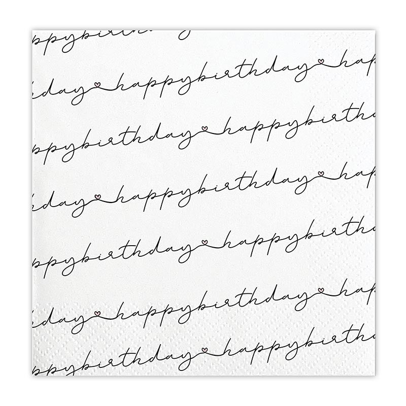 Birthday Cocktail Napkins